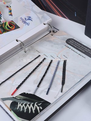 東莞織帶色卡樣板冊(cè)案例--傳美色卡